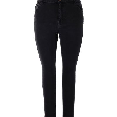 ASOS Women Black Jeggings 36W